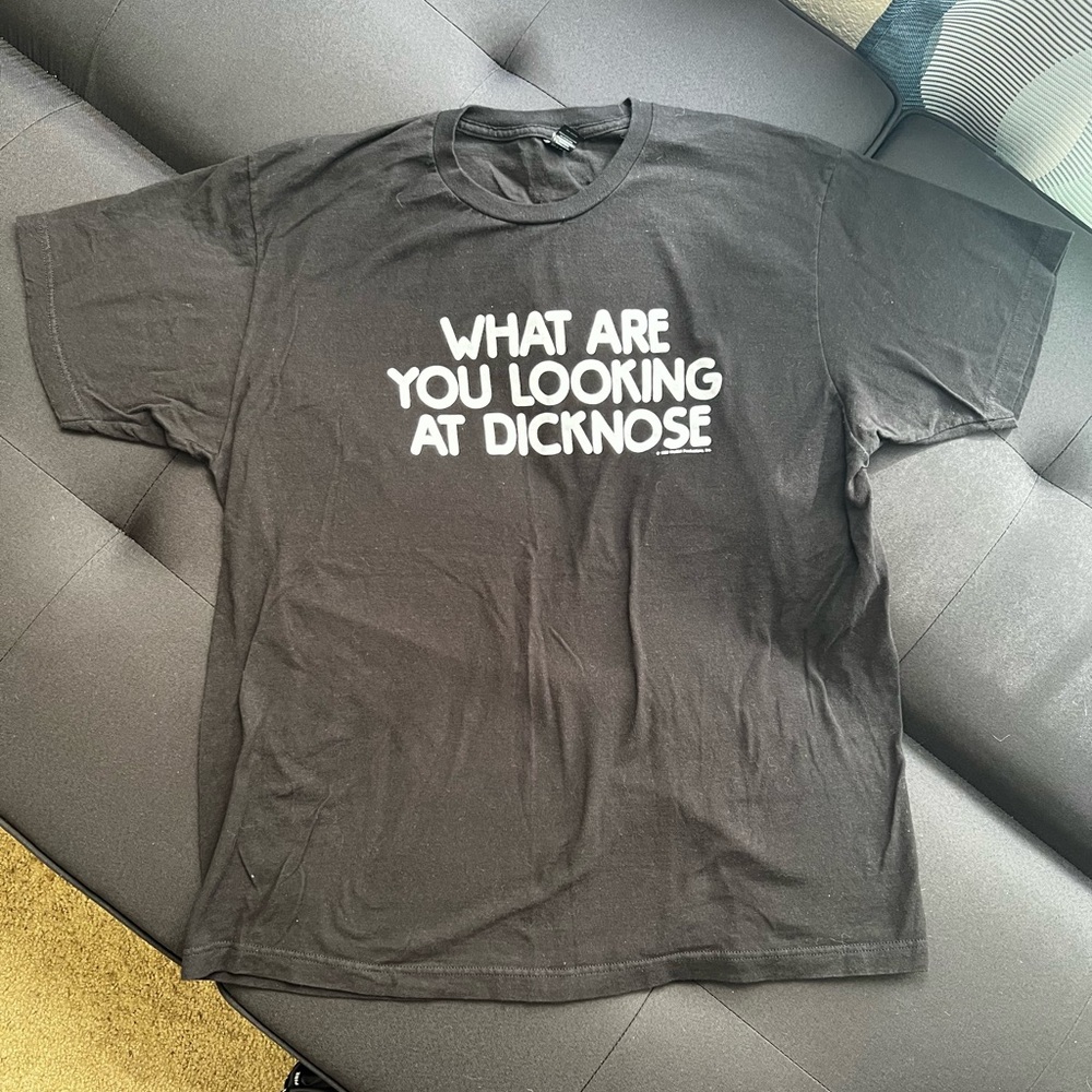 Teen Wolf What Are You Looking at Dicknose T-Shirt 1985 Wolfkill Productions